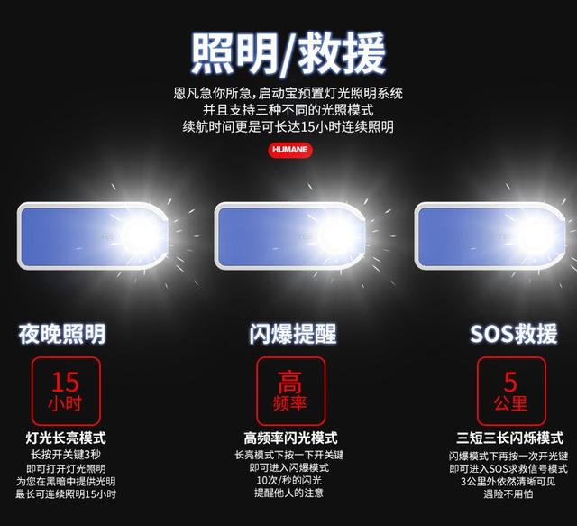 恩凡E3汽车应急启动电源